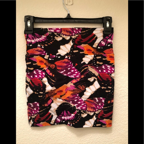 cute multicolor pencil skirt for women - Picture 2 of 4